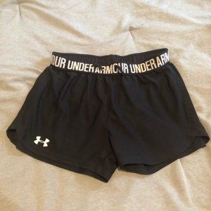 Black under armour shorts